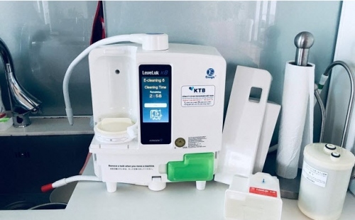 12 bước vệ sinh sạch máy lọc nước uống Kangen K8